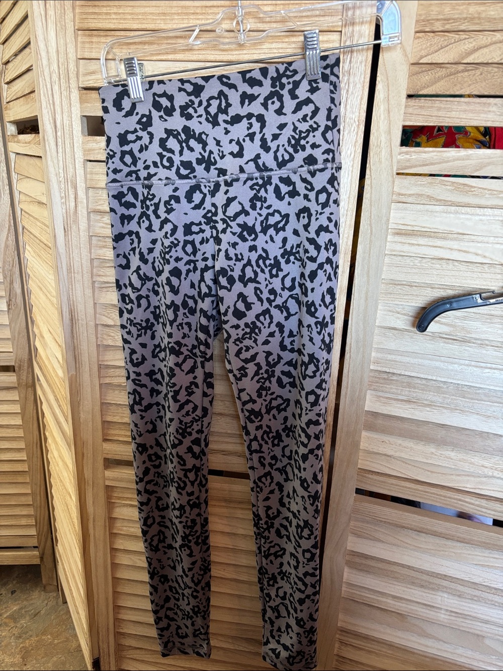 Balance Collection Leopard-Print Leggings Small